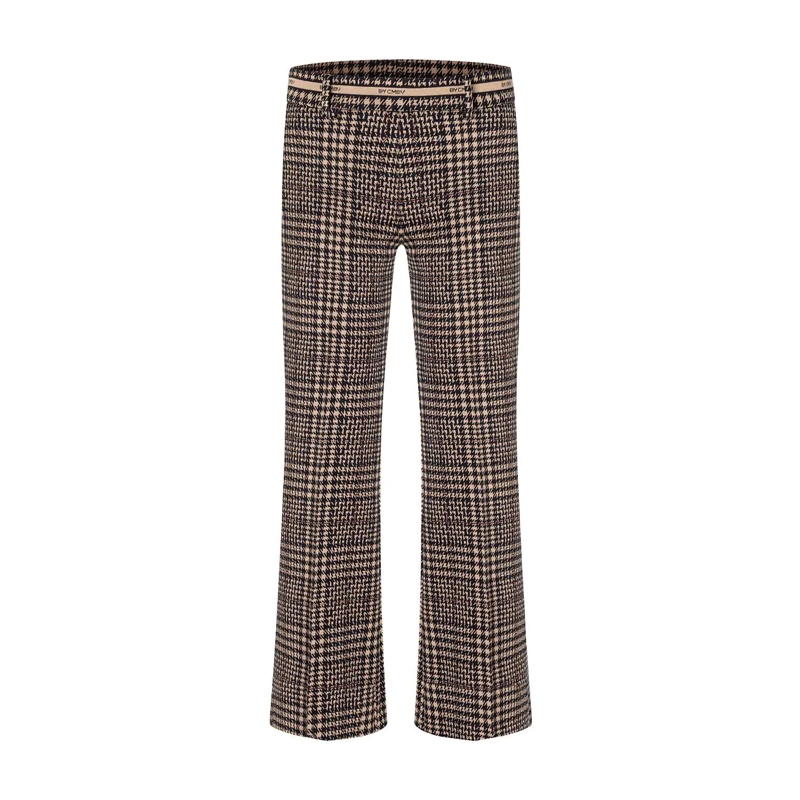 Cambio Freizeithose Francoise cropped mehrfarbig