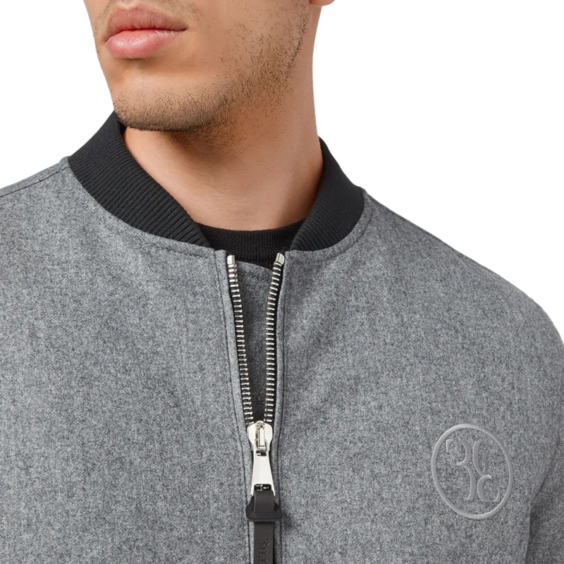 BILLIONAIRE Daunenjacke Bomberjacke grau (Image 3)