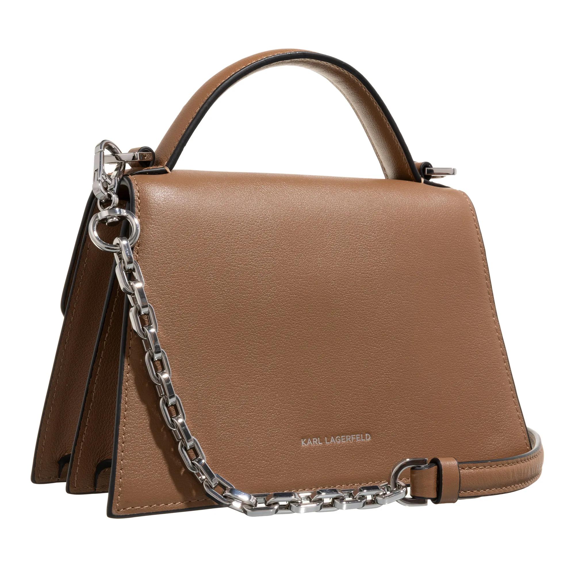 Karl Lagerfeld Crossbody bags K Signature 2.0 Sm Crossbody in bruin