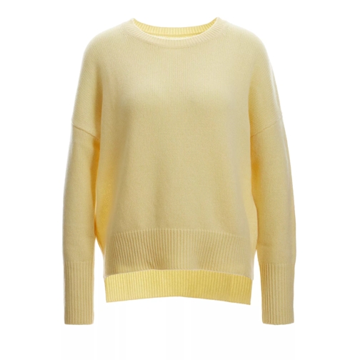 Lisa Yang Mila Sweater Lemon Sorbet LS Jumper i kashmir