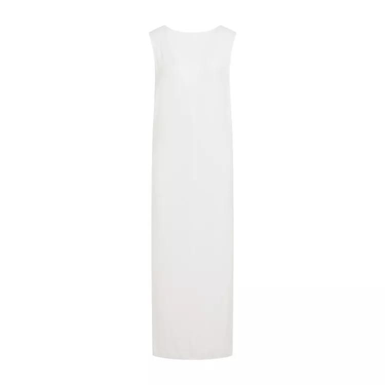 Jacquemus - White Cupro La Capa Robe Dress - Größe 36 - white