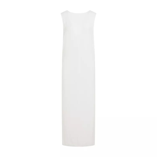 Jacquemus White Cupro La Capa Robe Dress White 