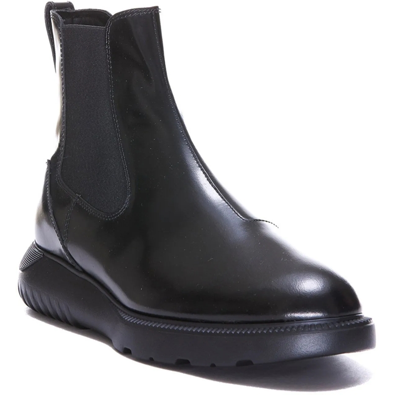 Hogan Bottes Bootie Black schwarz