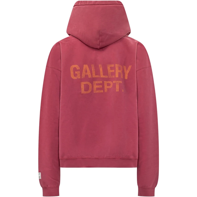 Gallery Dept.  Felpa con Cappuccio e Logo rose(Image 2)
