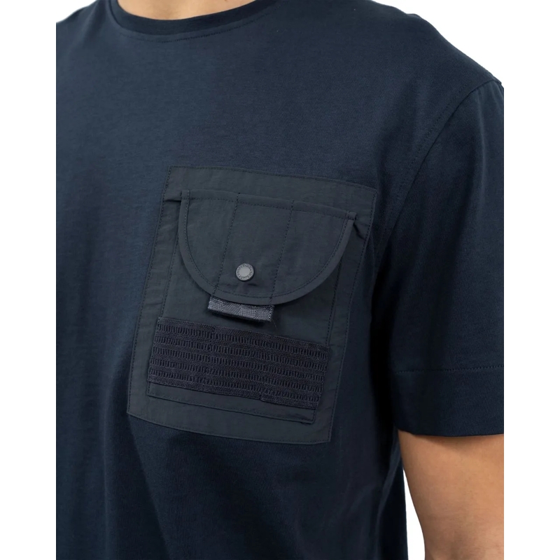 Parajumpers T-Shirt Malham T-Shirt blau(Image 5)