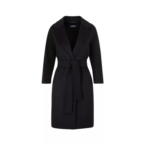 Max Mara  Wool Arona Coat Black