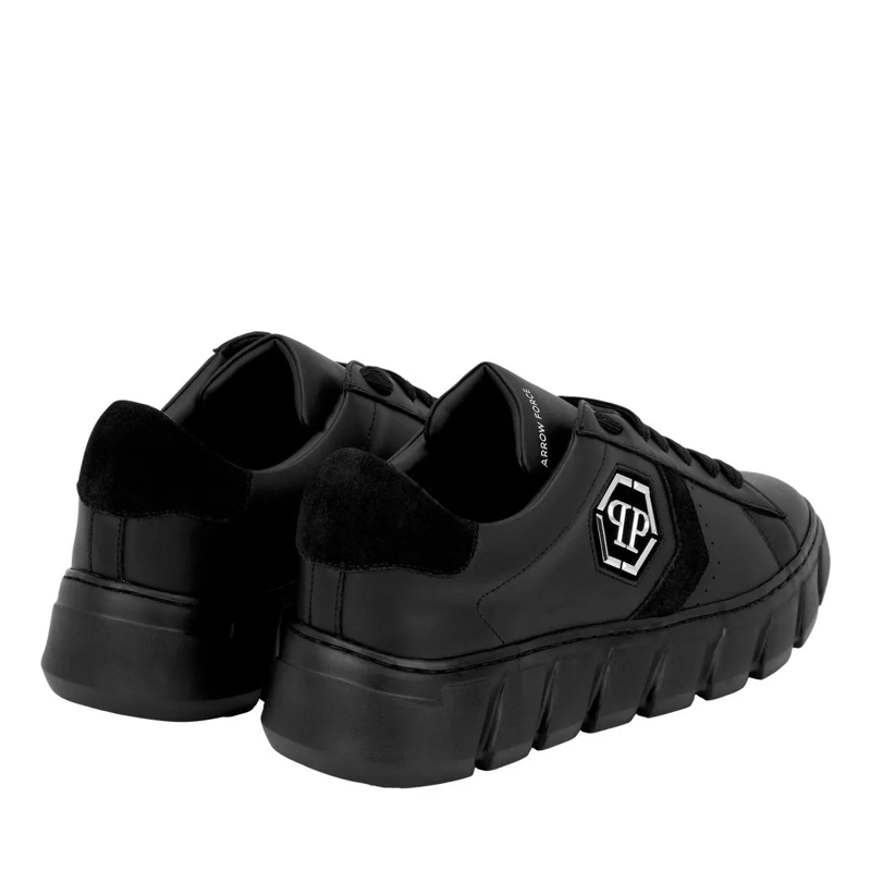 Philipp Plein Low-Top-Sneaker Lo-Top Turnschuhe Hexagon schwarz(Image 3)