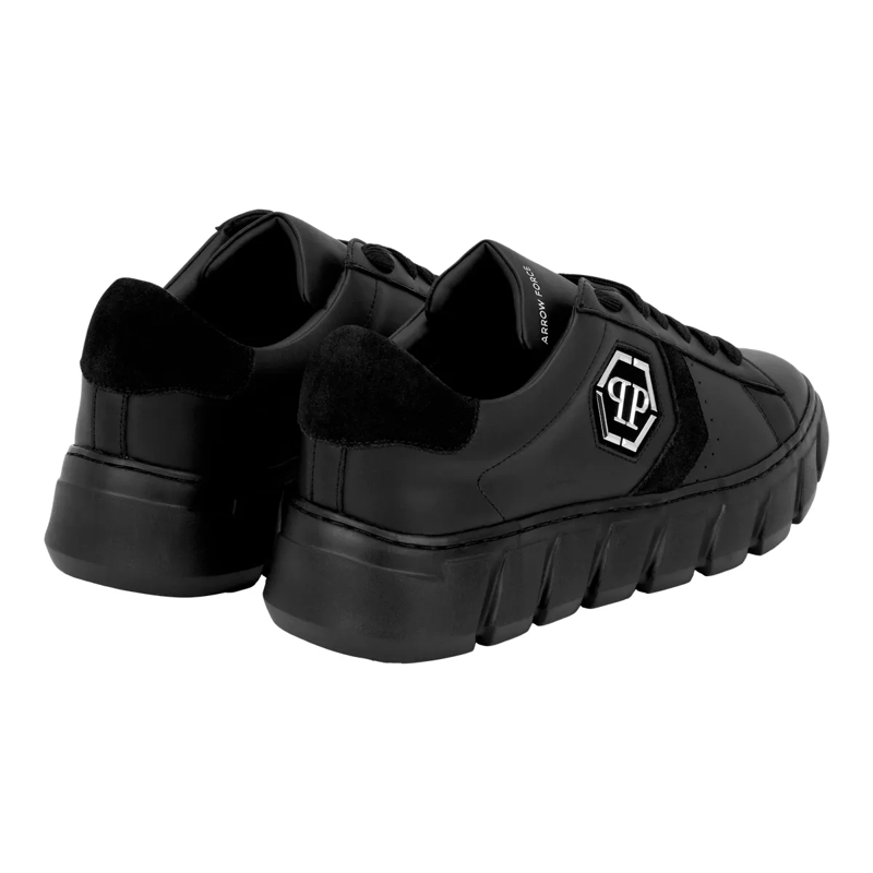Philipp Plein Low-Top-Sneaker Lo-Top Turnschuhe Hexagon schwarz(Image 4)