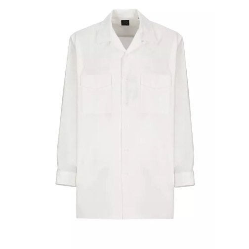 Yohji Yamamoto Whitepour Homme Cotton Shirt White 