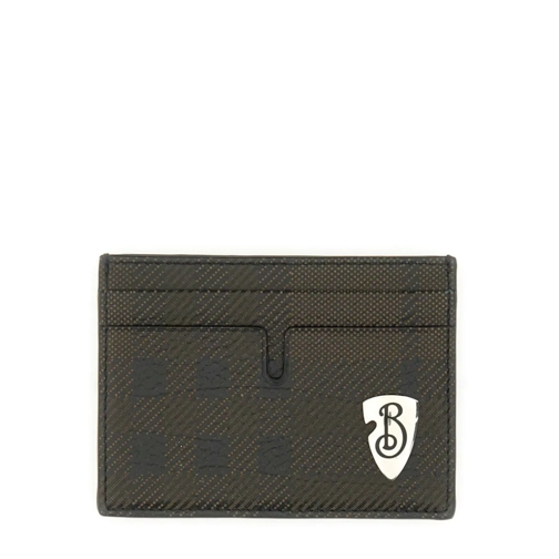 Burberry Geldbörse Leather Card Holder Grey