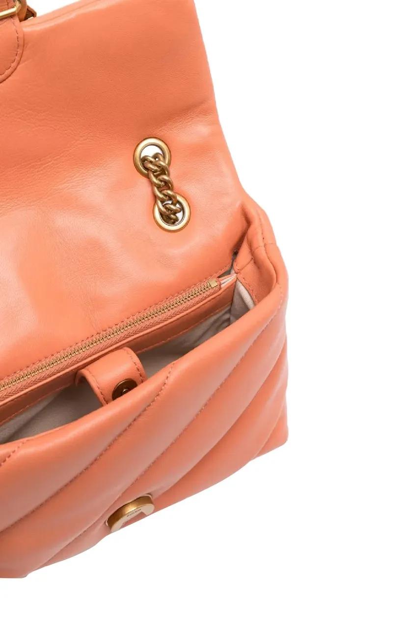 pinko Hobo bags Love Puff Quilted Mini Bag in roze