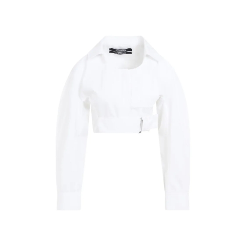 Jacquemus La Chemise Obra White Cotton Shirt White Shirts