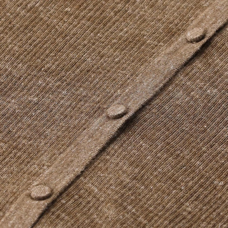 Gabriela Hearst Strickjacke Strickjacke aus Kaschmir-Seide-Mix braun(Image 3)