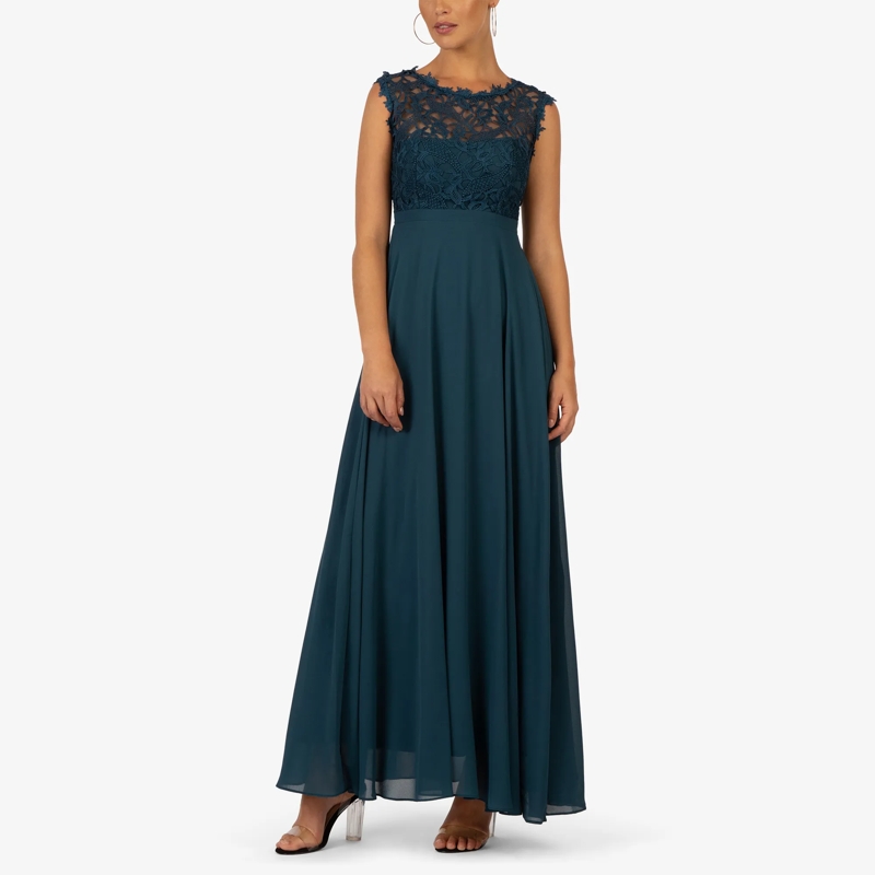 Kraimod Abendkleid Kleid petrol (Image 3)