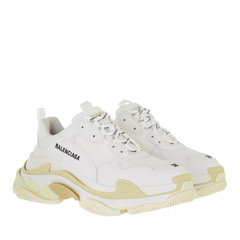 Balenciaga Low-Top-Sneaker Triple S Sneaker White