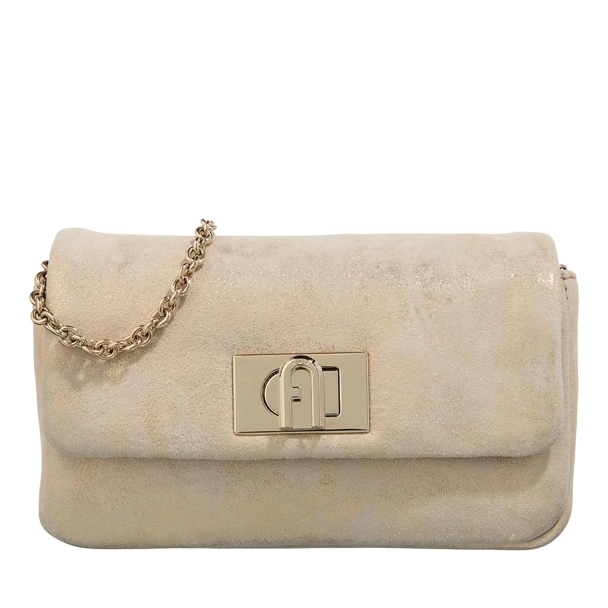 Furla Crossbody Bags - Furla 1927 Mini Crossbody Soft - Gr. unisize - in Beige - für Damen