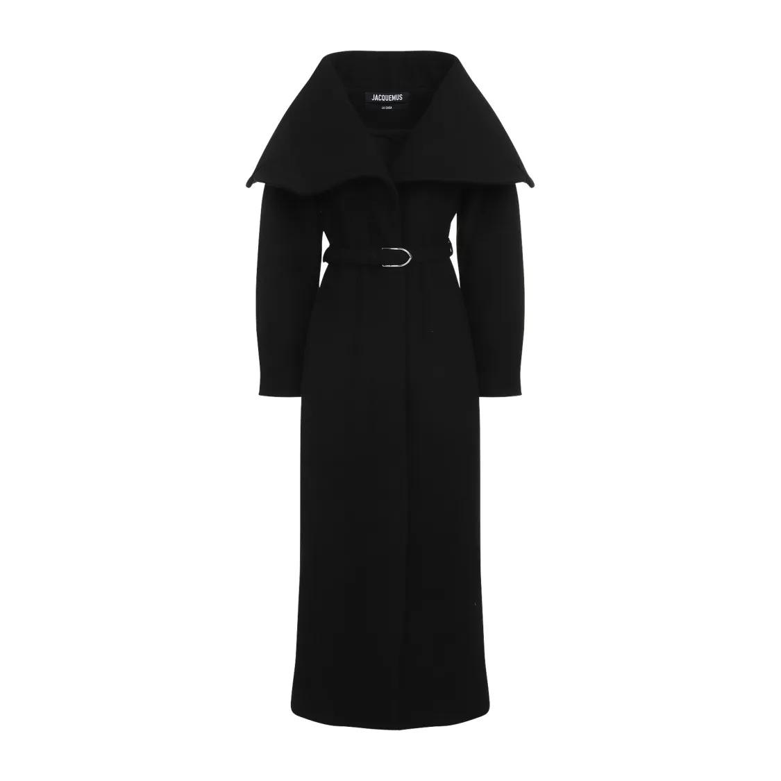 Jacquemus - Le Manteau Caruso Coat - Größe 34 - schwarz