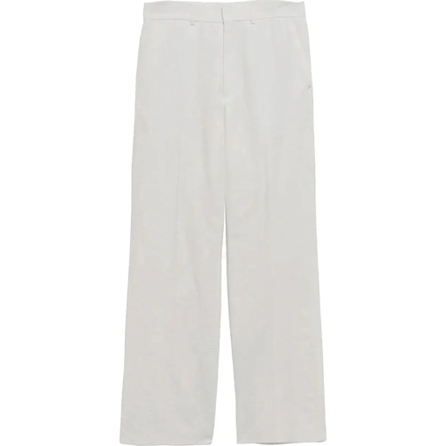 Casablanca  Casablaca Cotton Wide-Leg Pants weiß