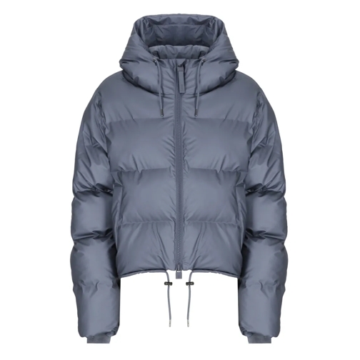 Rains Overgangsjas Alta Short Puffer Jacket Blue