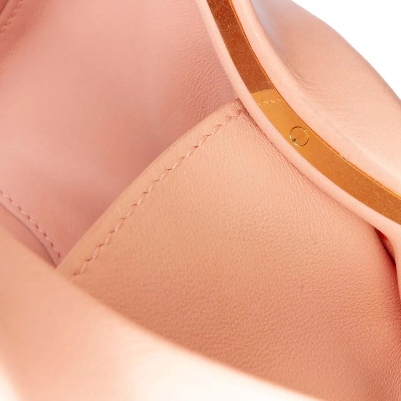 Thumbnail - Bottega Veneta Clutches - Calfskin The Whirl Clutch - Gr. unisize - in Gold - für Damen