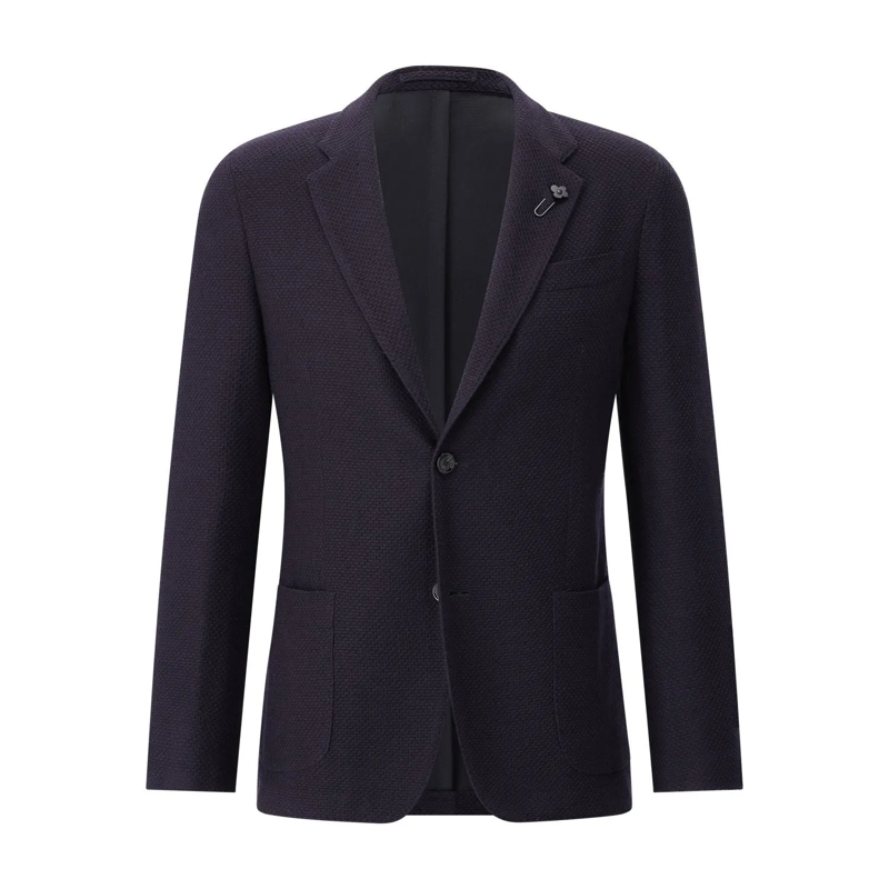 Lardini Veste de costume Sakko aus Wolle blau