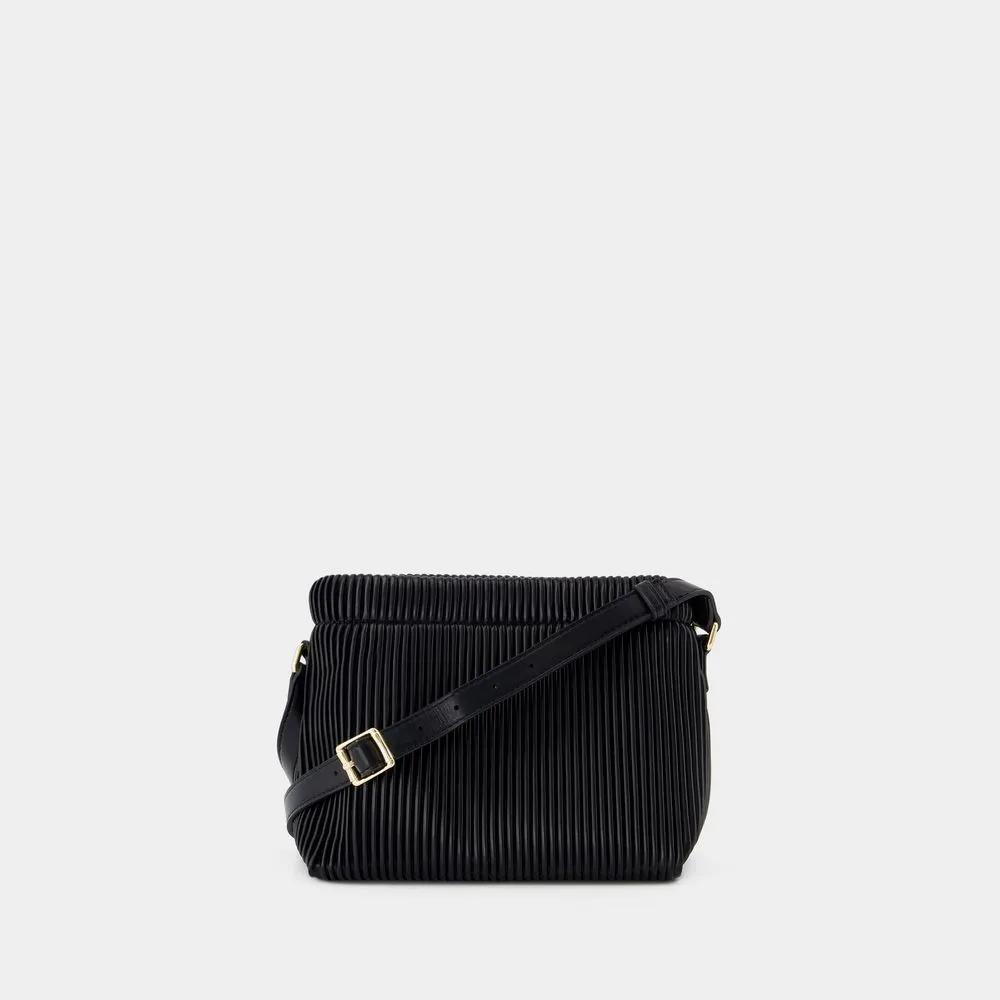 A.P.C. Hobo bags Ninon Mini Crossbody Synthetic Black in zwart