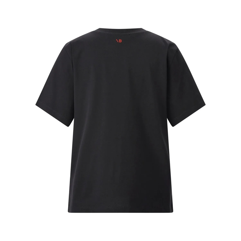 Victoria Beckham T-Shirt T-Shirt mit Print Schwarz(Image 3)