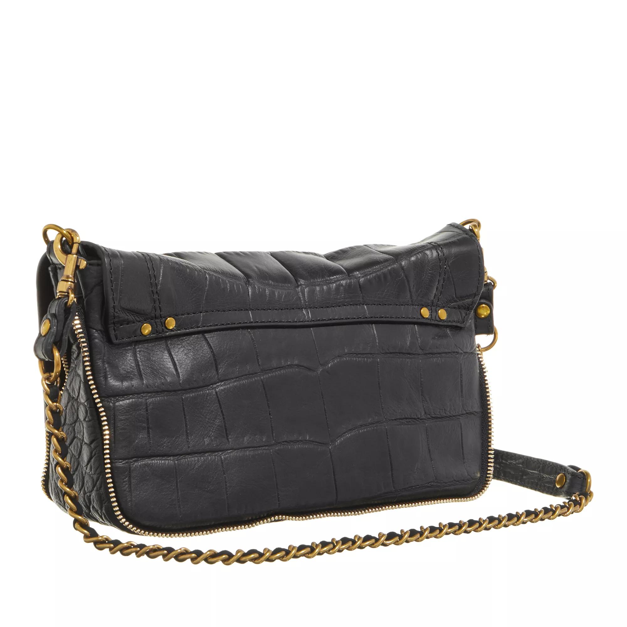 Jerome Dreyfuss Crossbody bags Bobi S in zwart