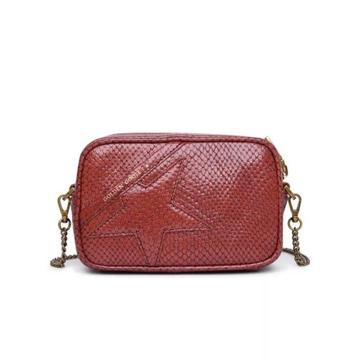 Golden Goose Star' Mini Bag In Brown Leather Burgundy Mini sac