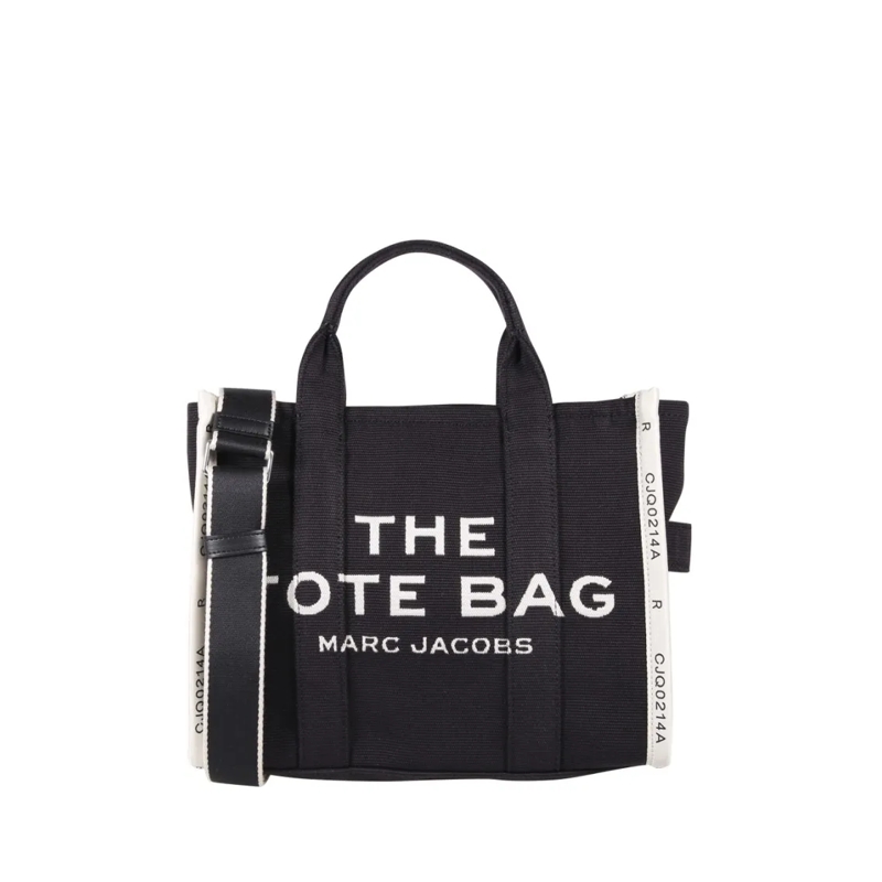 Marc Jacobs Fourre-tout Structured Medium Tote With Dual Handles Black