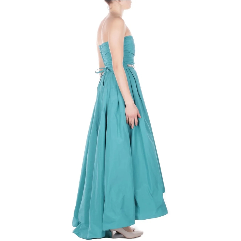 Pinko Robe longue Dresses Verde grün(Image 5)