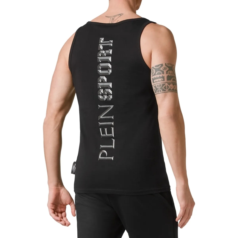 Plein Sport Top Tanktop Tiger schwarz(Image 3)