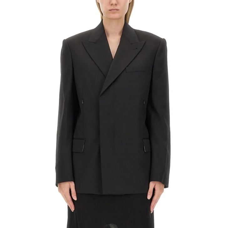 ボトムスその他 Helmut Lang Oversize Fit Double-Breasted Jacket Helmut Lang Oversize Fit Double-Breasted Jacket Black | Blazer