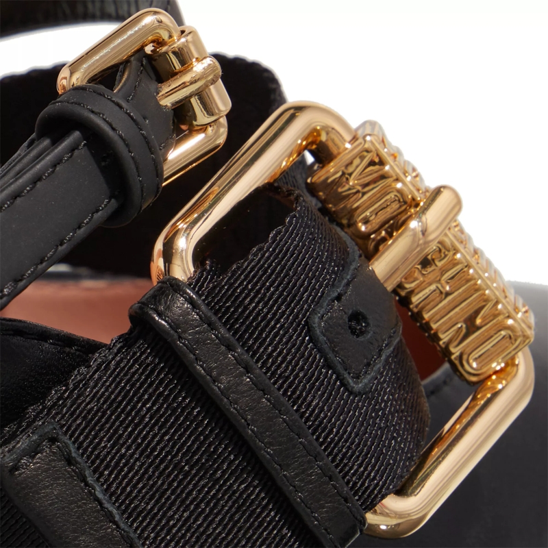 Moschino Pumps Scarpad.Ot Mq38/75 Nappa+Gom.Pu Nero(Image 3)