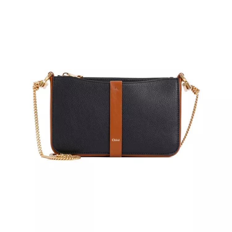 Chloé Shopper - Black Calf Leather Marcie Bag - Gr. unisize - in Schwarz - für Damen