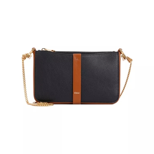 Chloé Black Calf Leather Marcie Bag Black Borsa a tracolla