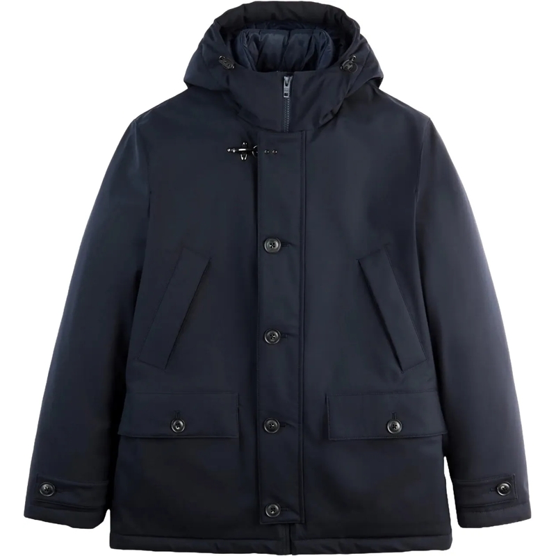 Fay Daunenjacke Coats Blu Petrolio blau