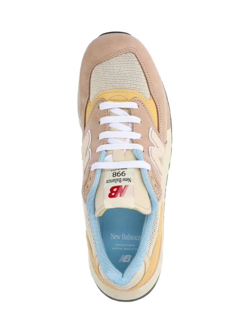 Thumbnail - New Balance Low-Top Sneaker - Suede And Mesh Sneakers With Signature Logo Detail - Gr. 11 - in Bunt - für Damen