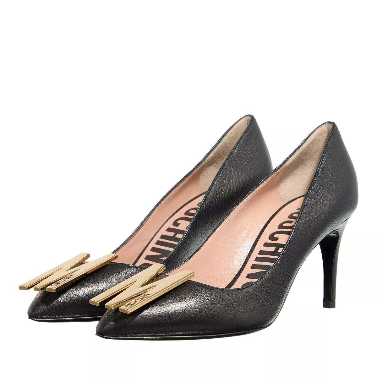 Moschino Pumps & High Heels - Pumps Leather - Gr. 36 (EU) - in Schwarz - für Damen