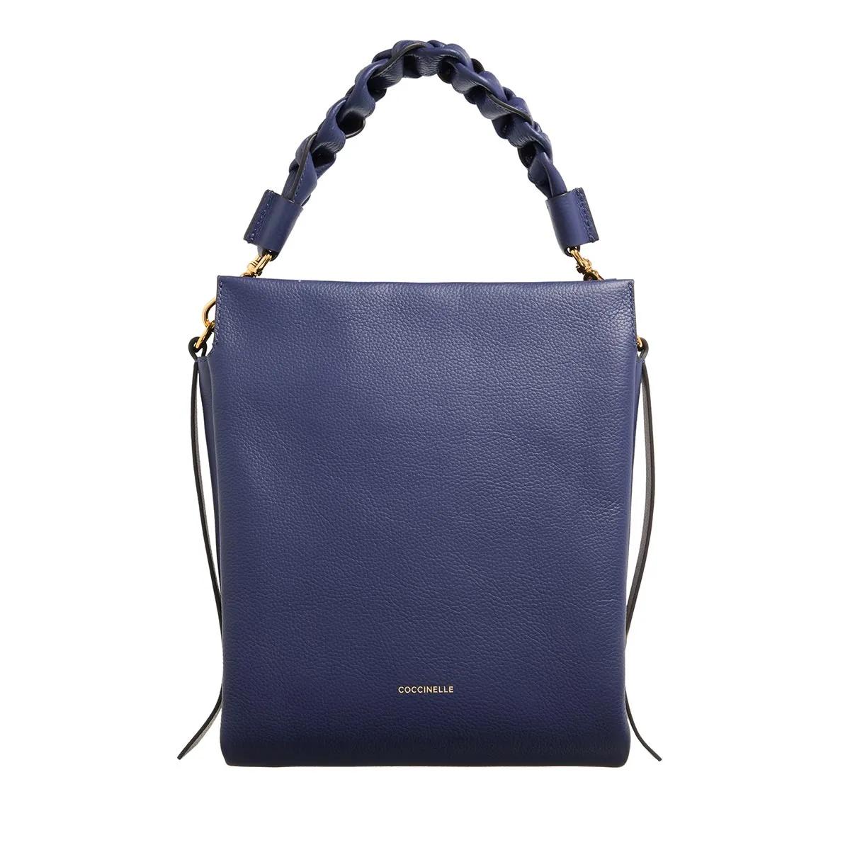 Coccinelle Hobo Bag - Boheme Grana Double - Gr. unisize - in Blau - für Damen