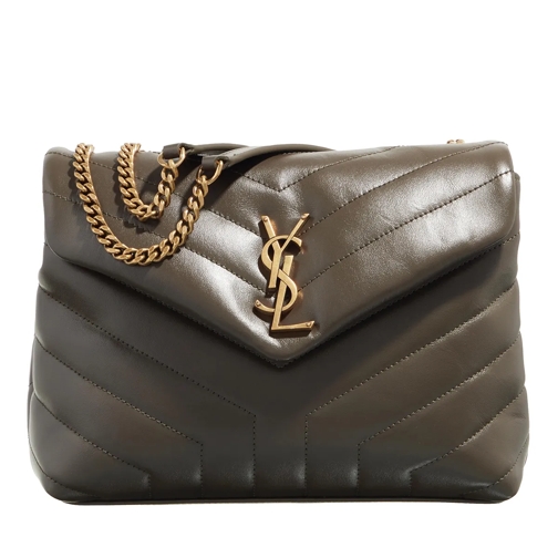 Saint Laurent LouLou Shoulder Bag S Leather Light Musk Cross body-väskor