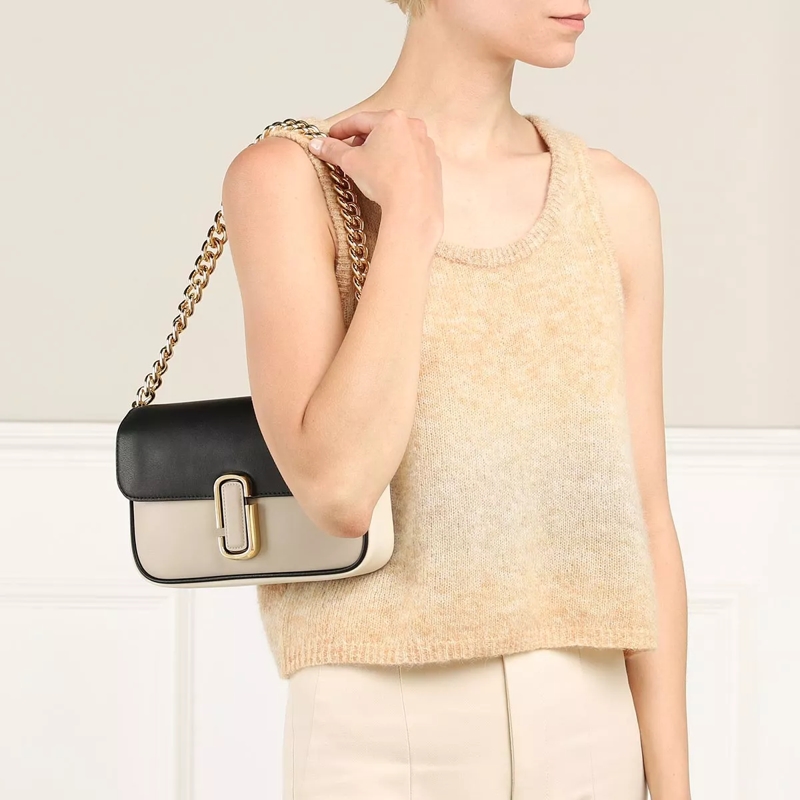 Marc Jacobs Crossbody Bag The J Shoulder Bag Leather Greige/Multi(Image 2)