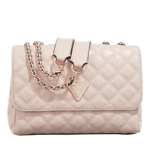 Guess Giully 2 Cmprtmnt Cnvrtble Flp Light Beige Sac à bandoulière