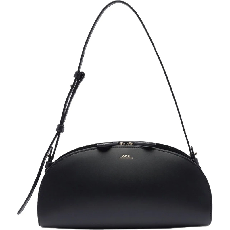A.P.C. Tote Sac Demi-Lune  Black