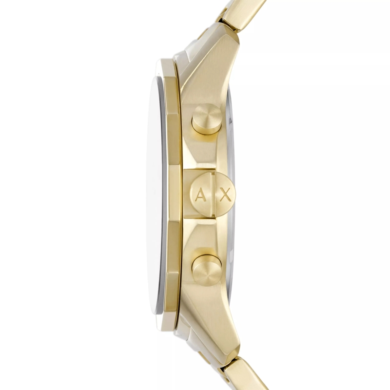 Armani Exchange Chronograph Chronograph Stainless Steel Watch, AX1721 Gold (Image 2)