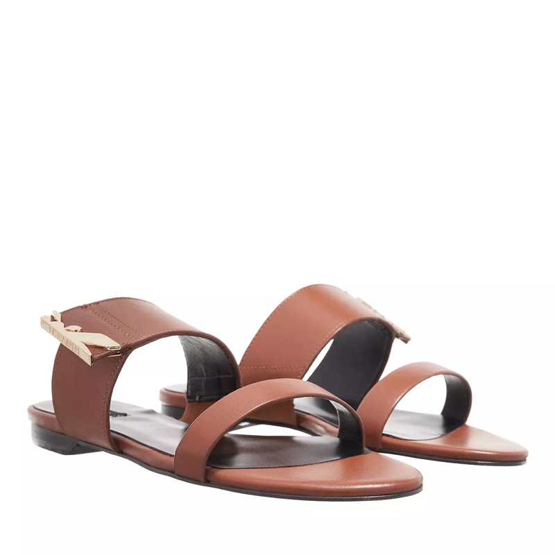 Patrizia Pepe Slides Sandalo flat                   New Cuoio