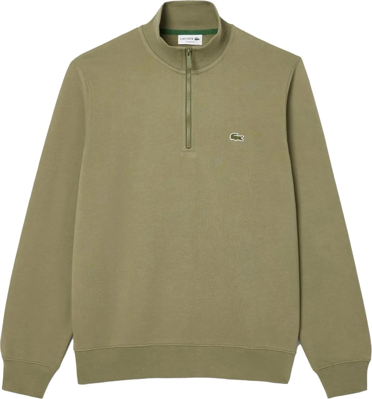 Thumbnail - Lacoste - Fleece Sweatshirt Khaki - Größe 5 - grün