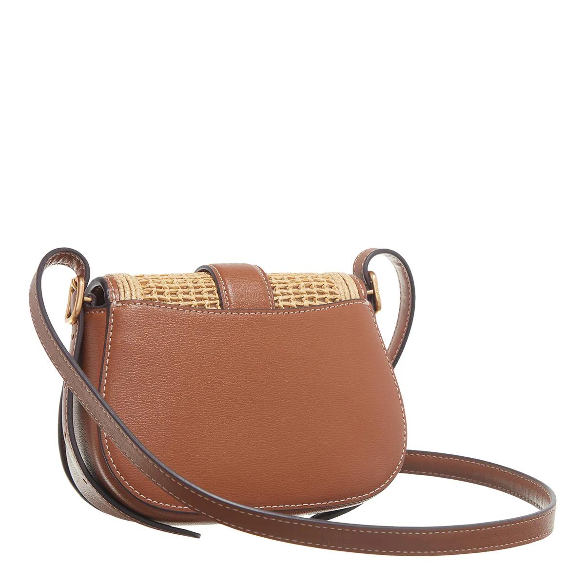 Kate spade new york Crossbody bags Nouveau Straw Mini Saddle in beige