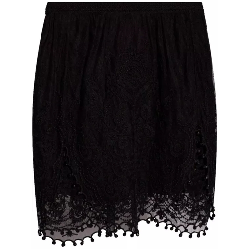 Isabel Marant Black Viny Mini Skirt Black 