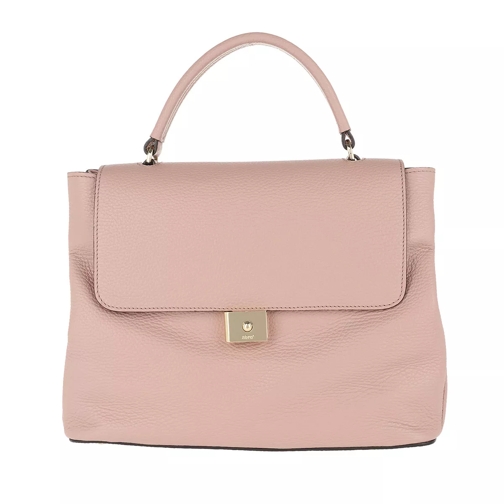 Abro Adria Leather Handbag Flap Tourmaline Satchel